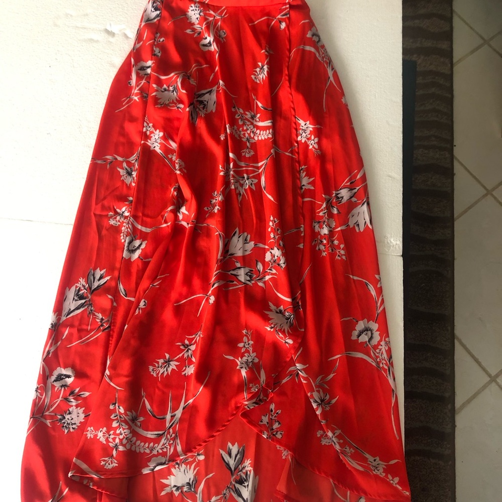 Dress Forum red floral maxi skirt - Picture 3 of 11